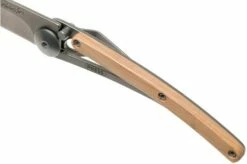 Deejo Wood 27g, Juniper Wood 9CB002 Pocket Knife -KNIVESANDTOOLS Sales DJ9CB002 07 deejo
