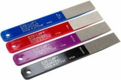 EZE-LAP Diamond Hone & Stone Diamond Files, Set Of 4, LPAK4