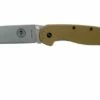 ESEE Avispa Pocket Knife, Stonewashed D2 Blade, Coyote Brown Handle BRK1302CB 2 ESEE Avispa Pocket Knife, Stonewashed D2 Blade, Coyote Brown Handle BRK1302CB -KNIVESANDTOOLS Sales EE AVISPA CB D2 01 esee knives