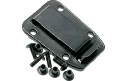 ESEE Candiru Desert Tan CAN-DT Neck Knife With Black Sheath + Belt Clip -KNIVESANDTOOLS Sales EE CAN DT 07 esee knives v201901