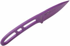 ESEE Candiru Purple CAN-PURP Neck Knife With White Sheath + Belt Clip -KNIVESANDTOOLS Sales EE CAN PURP 04 esee knives v201901 1
