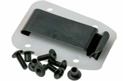 ESEE Candiru Purple CAN-PURP Neck Knife With White Sheath + Belt Clip -KNIVESANDTOOLS Sales EE CAN PURP 07 esee knives v201901 1