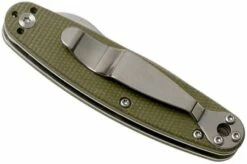 ESEE Churp EE-CH-01 D2, Green Micarta Pocket Knife -KNIVESANDTOOLS Sales EE CH 01 04 esee knives