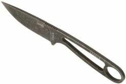 ESEE Izula Black Oxide IZULA-BBO Neck Knife With Black Sheath + Belt Clip -KNIVESANDTOOLS Sales EE IZULA BBO 04 esee knives