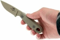 ESEE Knives Izula II Desert Tan, IZULA-II-DT -KNIVESANDTOOLS Sales EE IZULA II DT 05 esee knives ee izula ii dt 05