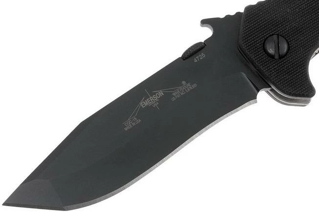 Emerson CQC-15-BT Tanto/recurve, Black 5 Emerson CQC-15-BT Tanto/recurve, Black - Image 3