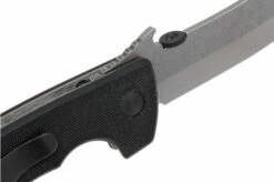 Emerson Mini CQC-8 Horseman Plain Edge, Stonewashed -KNIVESANDTOOLS Sales EM HRSM SF 06 emerson em hrsm sf 06