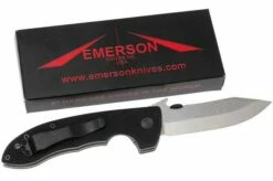 Emerson Mini CQC-8 Horseman Plain Edge, Stonewashed -KNIVESANDTOOLS Sales EM HRSM SF 09 emerson em hrsm sf 09