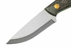 BRISA Necker 70 Bison Micarta, Leather Sheath -KNIVESANDTOOLS Sales ENZ 002 03 brisa