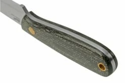 BRISA Necker 70 Bison Micarta, Leather Sheath -KNIVESANDTOOLS Sales ENZ 002 04 brisa