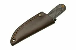 BRISA Necker 70 Bison Micarta, Leather Sheath -KNIVESANDTOOLS Sales ENZ 002 06 brisa