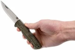 Brisa Borka 90 - N690 Scandi - Green Micarta-2850 -KNIVESANDTOOLS Sales ENZ 2850 08 enzo v2018 enz 2850 08