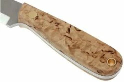Brisa Necker 70 - Curly Birch - Leather Sheath - 9800 -KNIVESANDTOOLS Sales ENZ 9800 03 enzo enz 9800 03