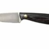 Brisa Necker 70, Black Micarta, Leather Sheath 9803 -KNIVESANDTOOLS Sales ENZ 9803 01 enzo enz 9803 01