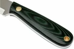 Enzo Necker 70, Green Micarta, Leather Sheath 9804 -KNIVESANDTOOLS Sales ENZ 9804 03 enzo necker 70 enz 9804 03