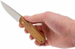 Brisa Necker 70 Flat - Olive - Leather Sheath - 9813 -KNIVESANDTOOLS Sales ENZ 9813 06 enzo enz 9813 06