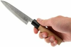 Eden Dento Paring Knife 12 Cm, Aogami Steel -KNIVESANDTOOLS Sales EQ2070 112 06 eden dento petty eq2070 112 06