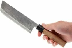Eden Dento Nakiri 16.5 Cm, Aogami Steel -KNIVESANDTOOLS Sales EQ2070 116 06 eden dento nakiri eq2070 116 06