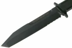 Extrema Ratio Fulcrum, Black 04.1000.0082/BLK Fixed Knife -KNIVESANDTOOLS Sales ER04 1000 0082 BLK 03 extrema ratio 1
