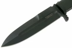 Extrema Ratio Contact, Black Black 04.1000.0215/BLK Fixed Knife -KNIVESANDTOOLS Sales ER04 1000 0215 BLK 03 extrema ratio