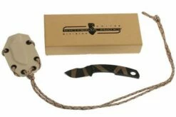 Extrema Ratio N.K.1 Neck Knife - Desert Warfare -KNIVESANDTOOLS Sales ER123NK1DW 08 extrema ratio neck knife er123nk1dw d8