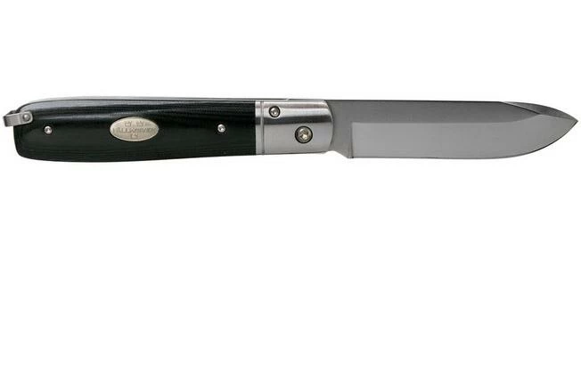 Fallkniven GP Gentleman's Pocket Knife, Black Micarta 4 Fallkniven GP Gentleman's Pocket Knife, Black Micarta - Image 2