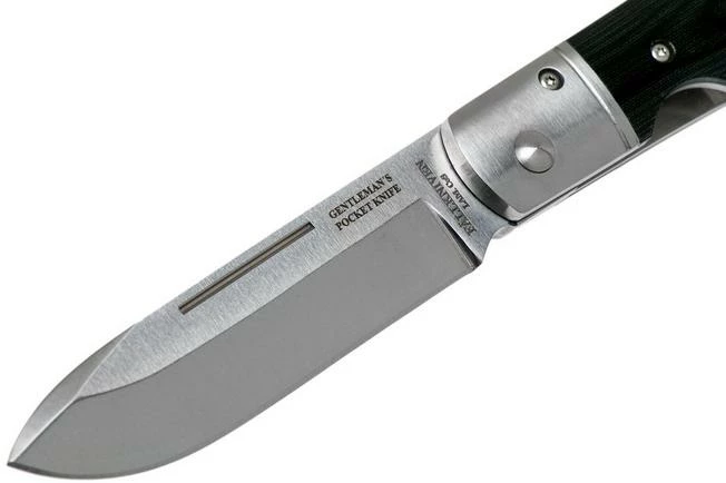 Fallkniven GP Gentleman's Pocket Knife, Black Micarta 5 Fallkniven GP Gentleman's Pocket Knife, Black Micarta - Image 3