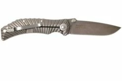 Fox Extreme Light Titanium FX-121 Ti Pocket Knife, Wilson Combat Design -KNIVESANDTOOLS Sales FOFX 121TI 02 fox knives fofx 121ti 02