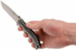 Fox Extreme Light Titanium FX-121 Ti Pocket Knife, Wilson Combat Design -KNIVESANDTOOLS Sales FOFX 121TI 08 fox knives fofx 121ti 08