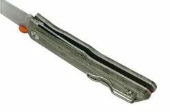 Fox Knives The Sicilian, Satin Green Micarta FX-525MI Pocket Knife, Bob Terzuola Design 13 Fox Knives The Sicilian, Satin Green Micarta FX-525MI Pocket Knife, Bob Terzuola Design -KNIVESANDTOOLS Sales FOFX 525MI 05 fox