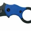 Fox Mini-KA FX-535BLB Blue & Black, Karambit Keychain Knife -KNIVESANDTOOLS Sales FOFX 535BLB 01 fox knives