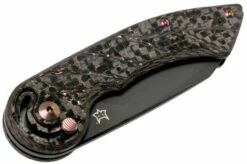 Fox Knives Radius FX-550 CFB Copper Carbon Fibre Black Pocket Knife -KNIVESANDTOOLS Sales FOFX 550CFB 05 fox knives radius