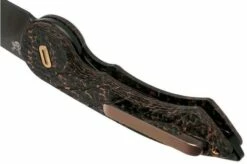 Fox Knives Radius FX-550 CFB Copper Carbon Fibre Black Pocket Knife -KNIVESANDTOOLS Sales FOFX 550CFB 06 fox knives radius