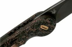 Fox Knives Radius FX-550 CFB Copper Carbon Fibre Black Pocket Knife -KNIVESANDTOOLS Sales FOFX 550CFB 07 fox knives radius