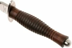 Fox Fairbairn Sykes FX-593 Wallnut Handle, Hill Knives Design 12 Fox Fairbairn Sykes FX-593 Wallnut Handle, Hill Knives Design -KNIVESANDTOOLS Sales FOFX 593 04 fox knives fairbairn fofx 593 04