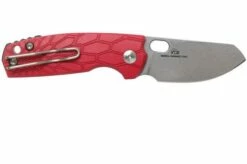 Fox Baby Core UK, Red FX-608UKR Pocket Knife, Jesper Voxnaes Design -KNIVESANDTOOLS Sales FOFX 608UKR 02 fox knives
