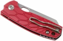 Fox Baby Core UK, Red FX-608UKR Pocket Knife, Jesper Voxnaes Design -KNIVESANDTOOLS Sales FOFX 608UKR 04 fox knives