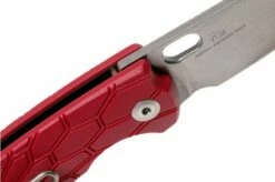 Fox Baby Core UK, Red FX-608UKR Pocket Knife, Jesper Voxnaes Design -KNIVESANDTOOLS Sales FOFX 608UKR 06 fox knives