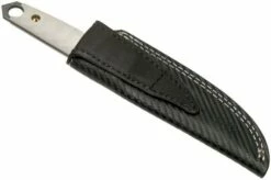 Fox Knives Ryu FX-634DES Elforyn Super Tusk, Herringbone Damascus, Fixed Knife, Black Roc Knives Design -KNIVESANDTOOLS Sales FOFX 634DES 07 fox knives