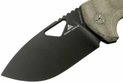 Fox El Capitan SK-02 PVD Summit Knife Co, Black PVD Pocket Knife, Tommaso Rumici Design -KNIVESANDTOOLS Sales FOSK 02PVD 03 fox knives