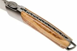 Le Thiers Gentleman Olive Wood T9O Pocket Knife By Fontenille Pataud -KNIVESANDTOOLS Sales FPT9O 07 le thiers gentleman fontenille pataud fpt9o 07