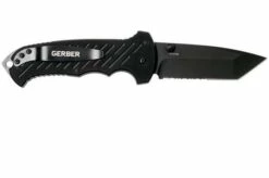 Gerber 06 FAST Tanto Serrated 30-000118 Pocket Knife -KNIVESANDTOOLS Sales GE30 000118 02 gerber ge30 000118 02