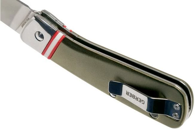 Gerber Straightlace Green 30-001663 Slipjoint Pocket Knife 7 Gerber Straightlace Green 30-001663 Slipjoint Pocket Knife - Image 5