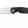 GiantMouse ACE Nimbus V3 Double Black Canvas Micarta, Tumbled Magnacut, Pocket Knife -KNIVESANDTOOLS Sales GM NIMBUS V3 DB 01 giantmouse