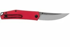 GiantMouse ACE Clyde Red Aluminum Pocket Knife, Ansø En Voxnaes Design -KNIVESANDTOOLS Sales GMCLYDE RED ALU 02 giantmouse