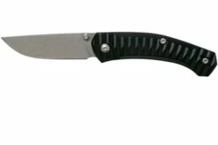 GiantMouse ACE Iona G10 Black, Tumbled Pocket Knife, Ansø En Voxnaes Design