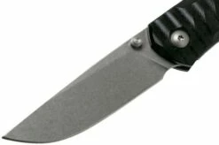 GiantMouse ACE Iona G10 Black, Tumbled Pocket Knife, Ansø En Voxnaes Design -KNIVESANDTOOLS Sales GMIONA G10 BLK 03 giantmouse