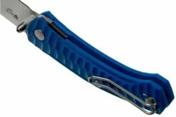 GiantMouse ACE Iona G10 Blue, Satin Pocket Knife, Ansø En Voxnaes Design -KNIVESANDTOOLS Sales GMIONA G10 BLUE 05 giant mouse