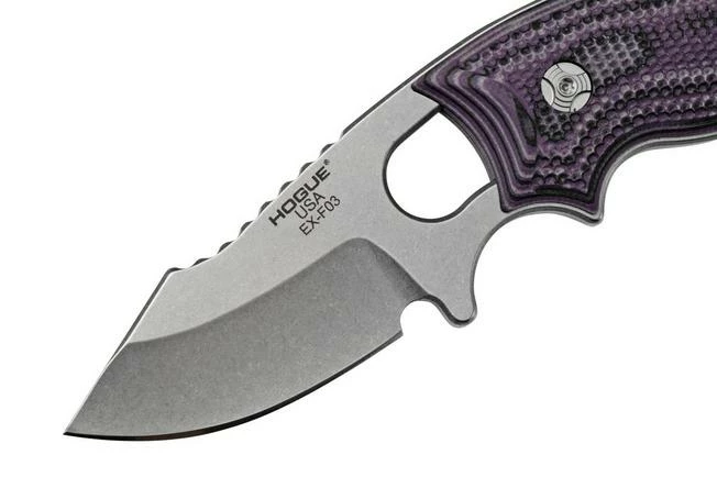 Hogue EX-F03 G-Mascus Purple, 35338 Neck Knife 5 Hogue EX-F03 G-Mascus Purple, 35338 Neck Knife - Image 3