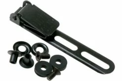 Rick Hinderer LP-1 Wharncliffe DLC Black Neck Knife, With UltiClip -KNIVESANDTOOLS Sales HRK LP1 WC DLC U 06 rick hinderer knives